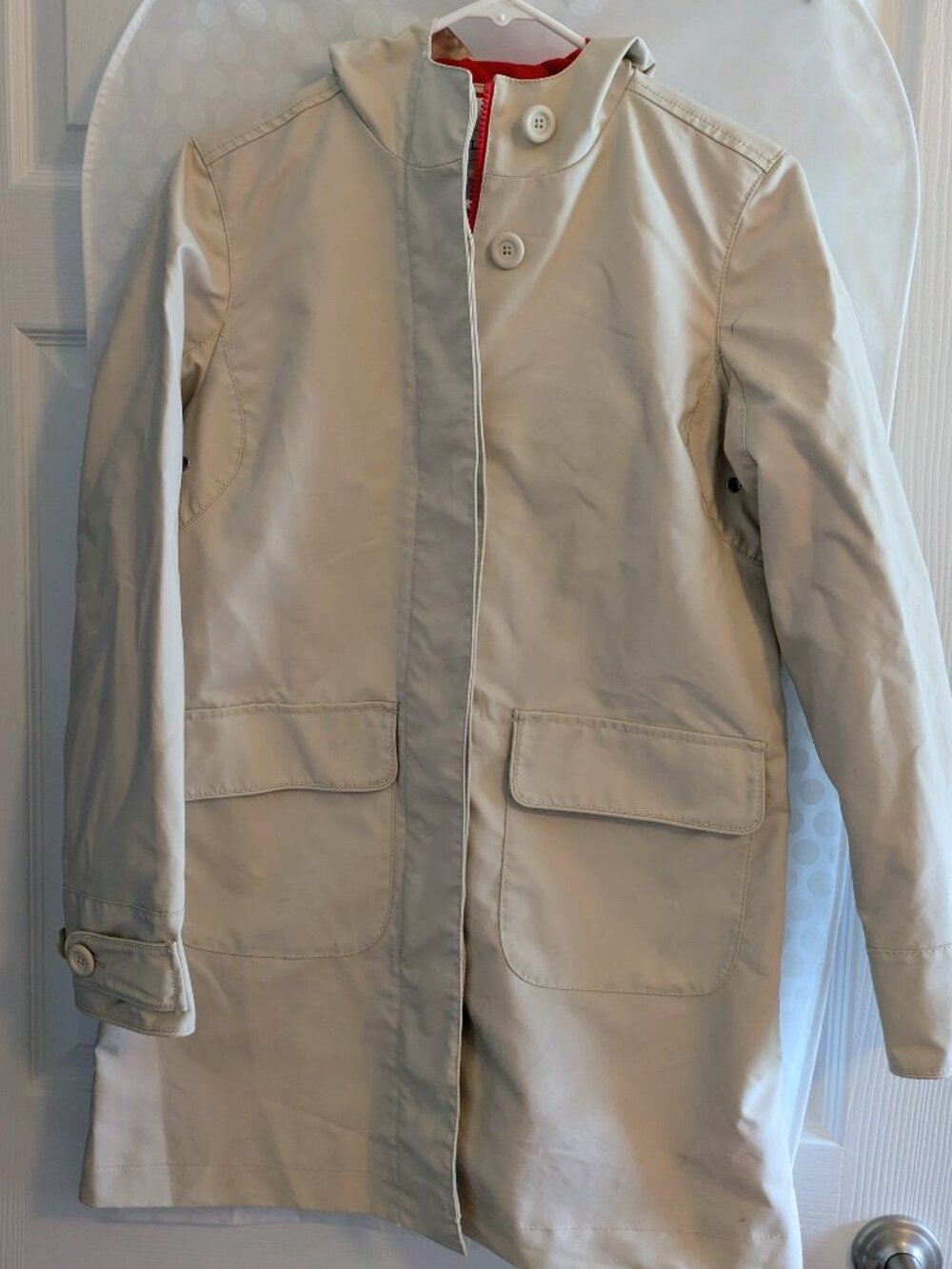 L.L. BEAN Womens Hooded Rain Weather Jacket - Size Small